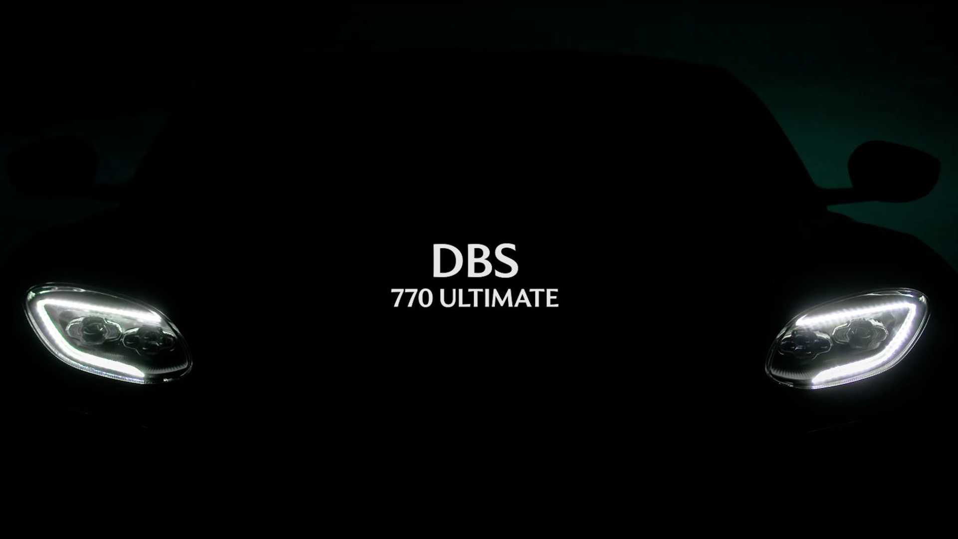 Aston Martin DBS 770 Ultimate Teased For First Time