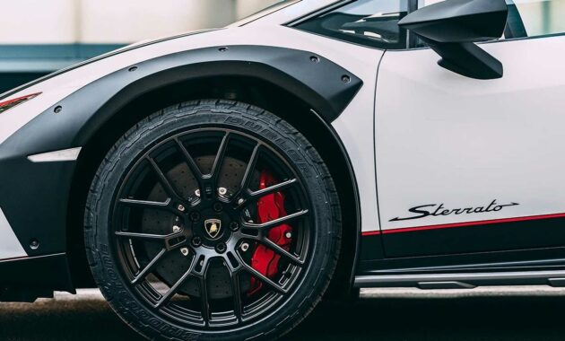 Check out Bridgestone's Unique All Terrain Tires Custom Made For Lamborghini