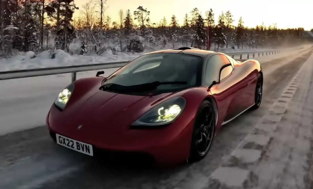 Gordon Murray Automotive T.50 during cold weather testing (+Video)