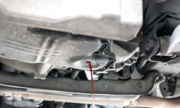 How to seal a transmission oil leak?