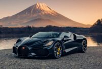 La foto del Bugatti Mistral Roadster de Tokio es una delicia para los ojos
