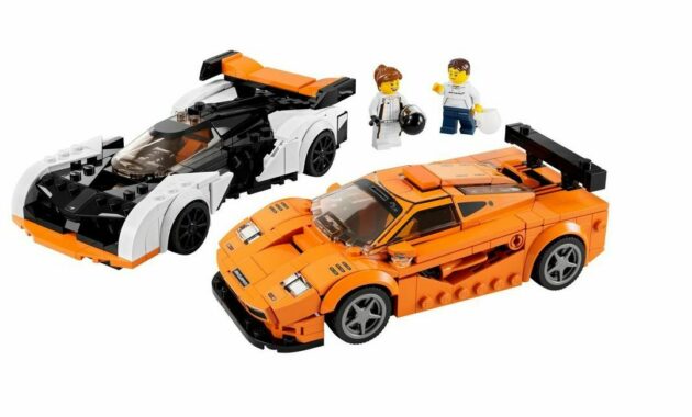 New 2023 LEGO Speed ​​Champions sets include the McLaren F1 and Pagani Utopia, among others