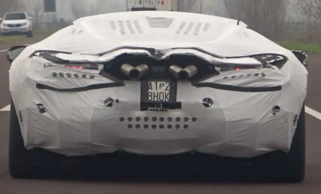 New Spy Video Captures Lamborghini Aventador Replacement With Various Exhaust Designs