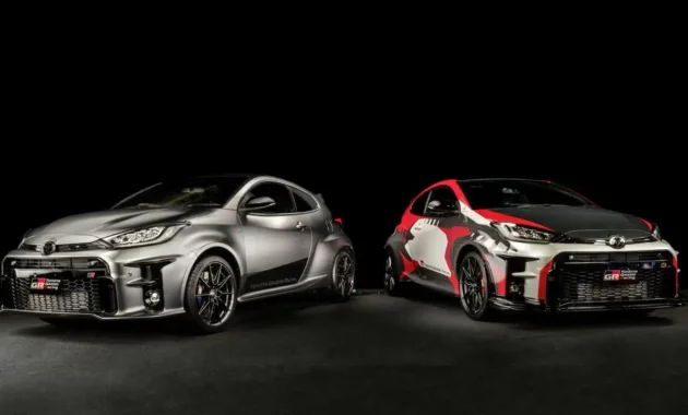 Toyota presented two concepts of the Toyota GR Yaris for rally racing