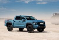 2024 Toyota Tacoma TRD Pro Rendered Based on Patented Images