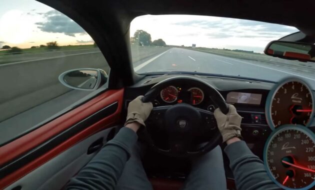 BMW M5 With Supercharged 730-HP V10 Reaches 210+ MPH On The Autobahn