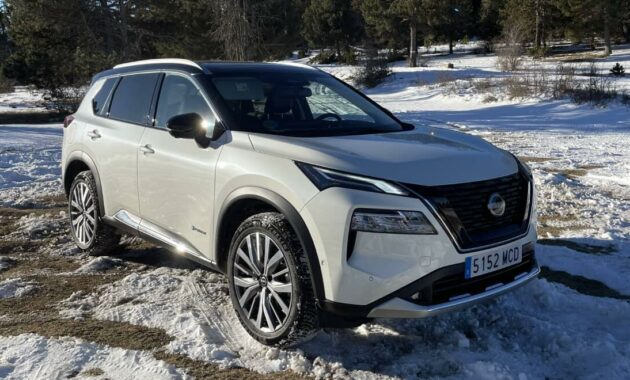 Nissan X-Trail snow test: the importance of having the right tires