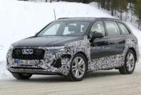Peeked Audi Q7 Preparing for the Second Facelift