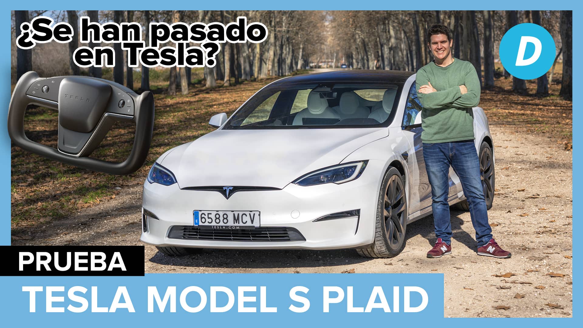  Test of the Tesla Model S Plaid, the most exaggerated electric
