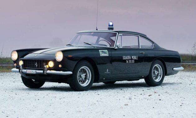 The exciting story of the only police Ferrari 250 GTE