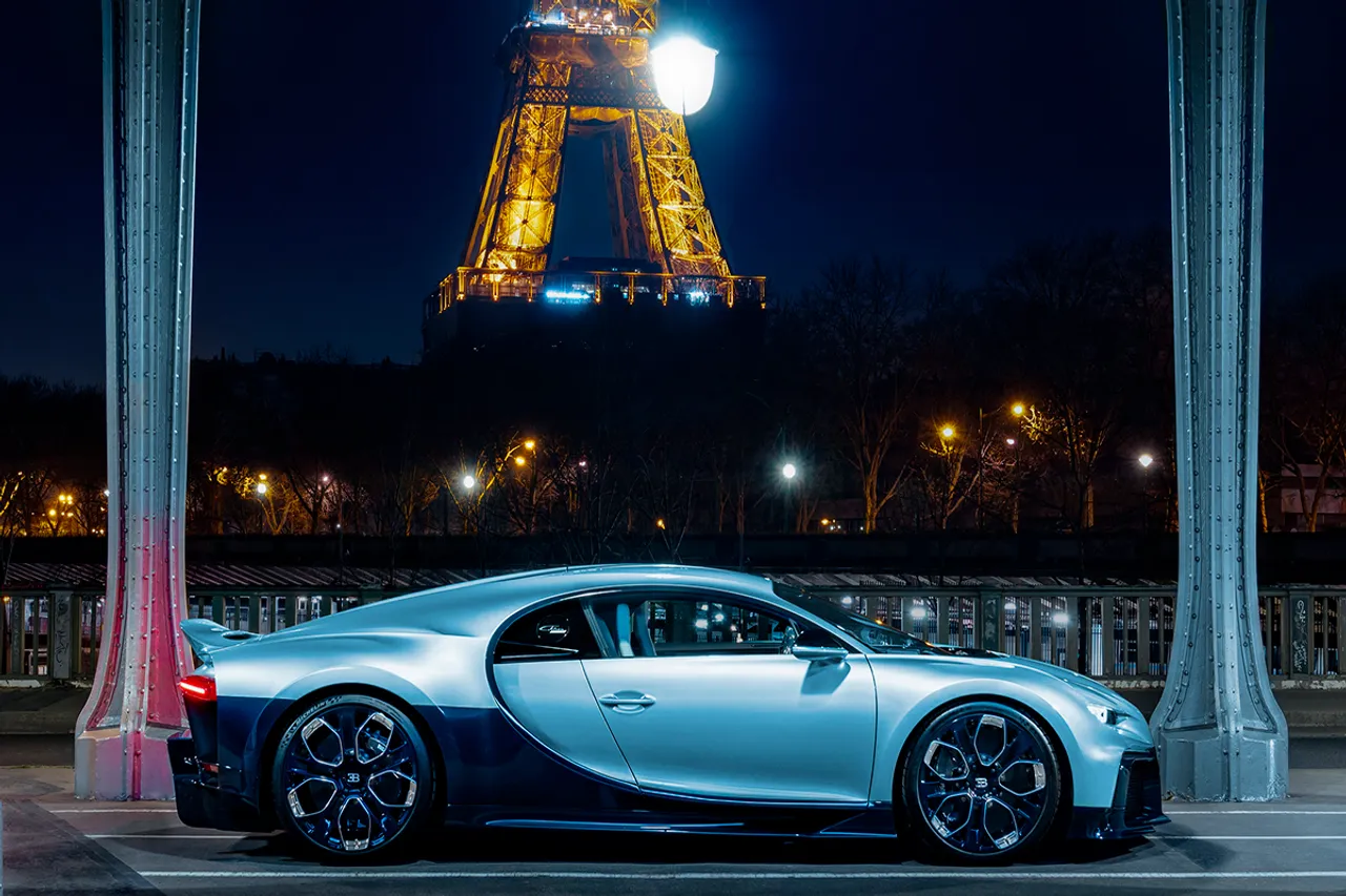  The only Bugatti Chiron Profilée goes up for auction