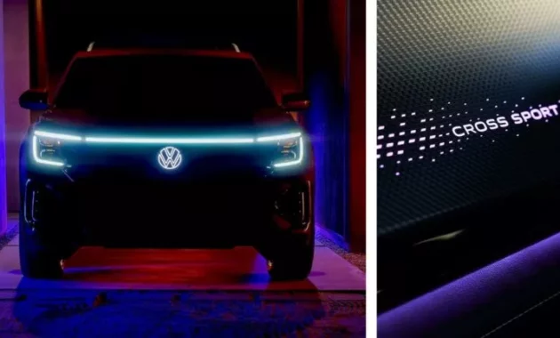 Volkswagen Atlas 2024 teaser shows its face before its debut